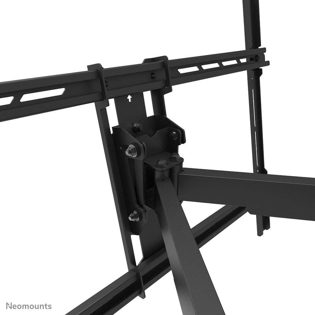 Mbajtës muri për TV Neomounts, 125 kg, 55-110", 800 x 600 mm, Rregullim lartësie, E zezë