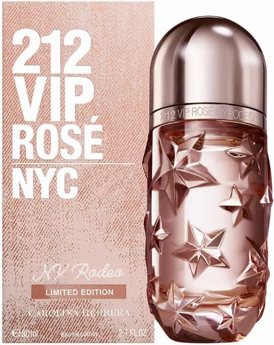 Eau de Parfum Carolina Herrera 212 Vip Rosé Ny Rodeo Limited Edition 100ml