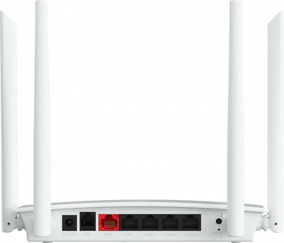Router ZTE MF258 PRO me WiFi6, 4 antena, i bardhë, set ODU & IDU