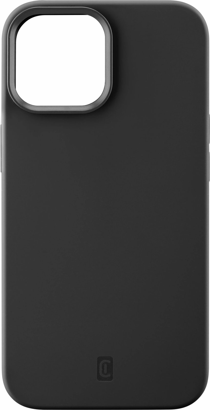 Mbështjellës Cellular Line Sensation për iPhone 13, silikon, 6.1", e zezë