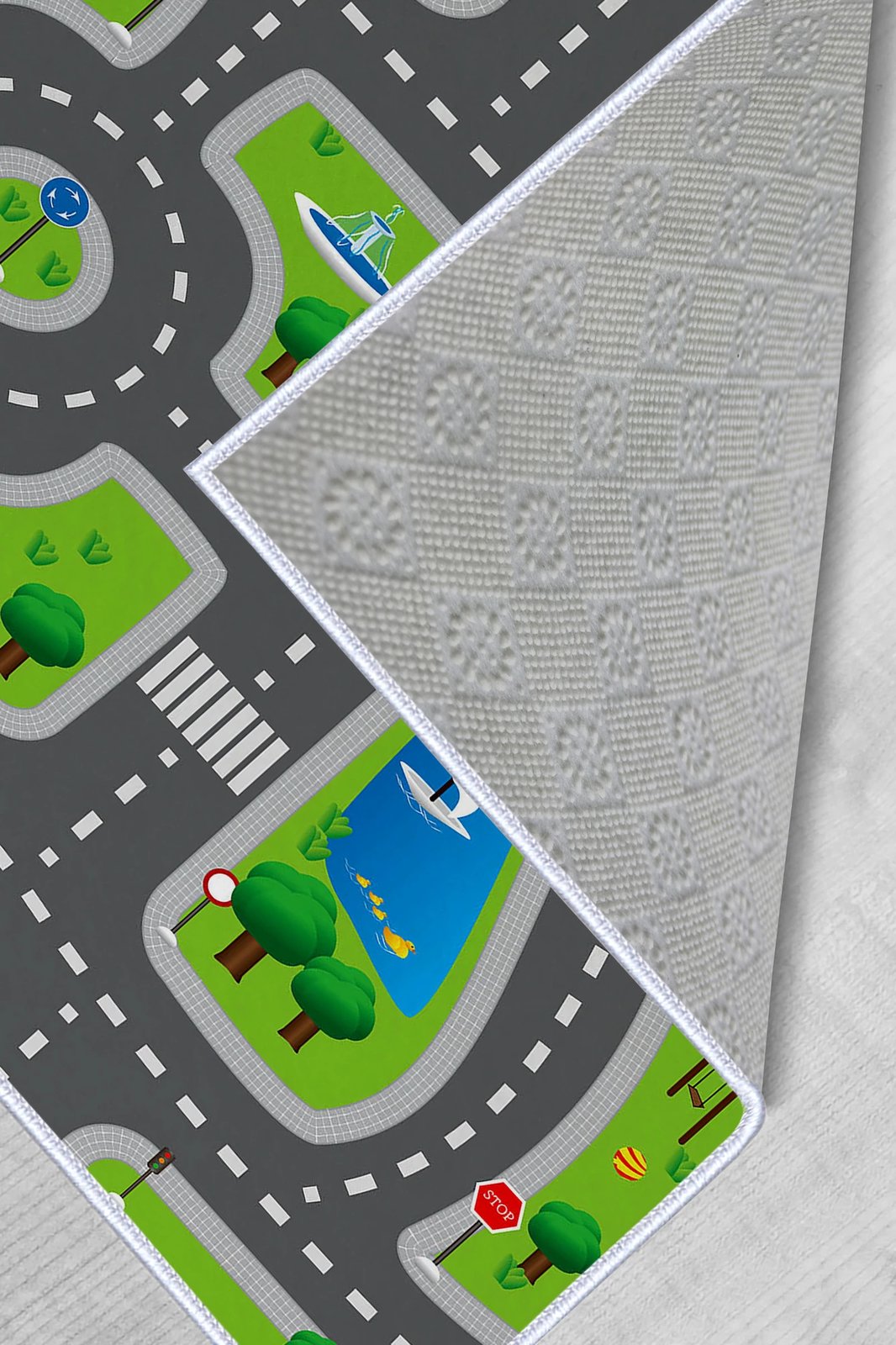 Qilim (60x100) Conceptum Hypnose, WOOKECE051, shumëngjyrësh