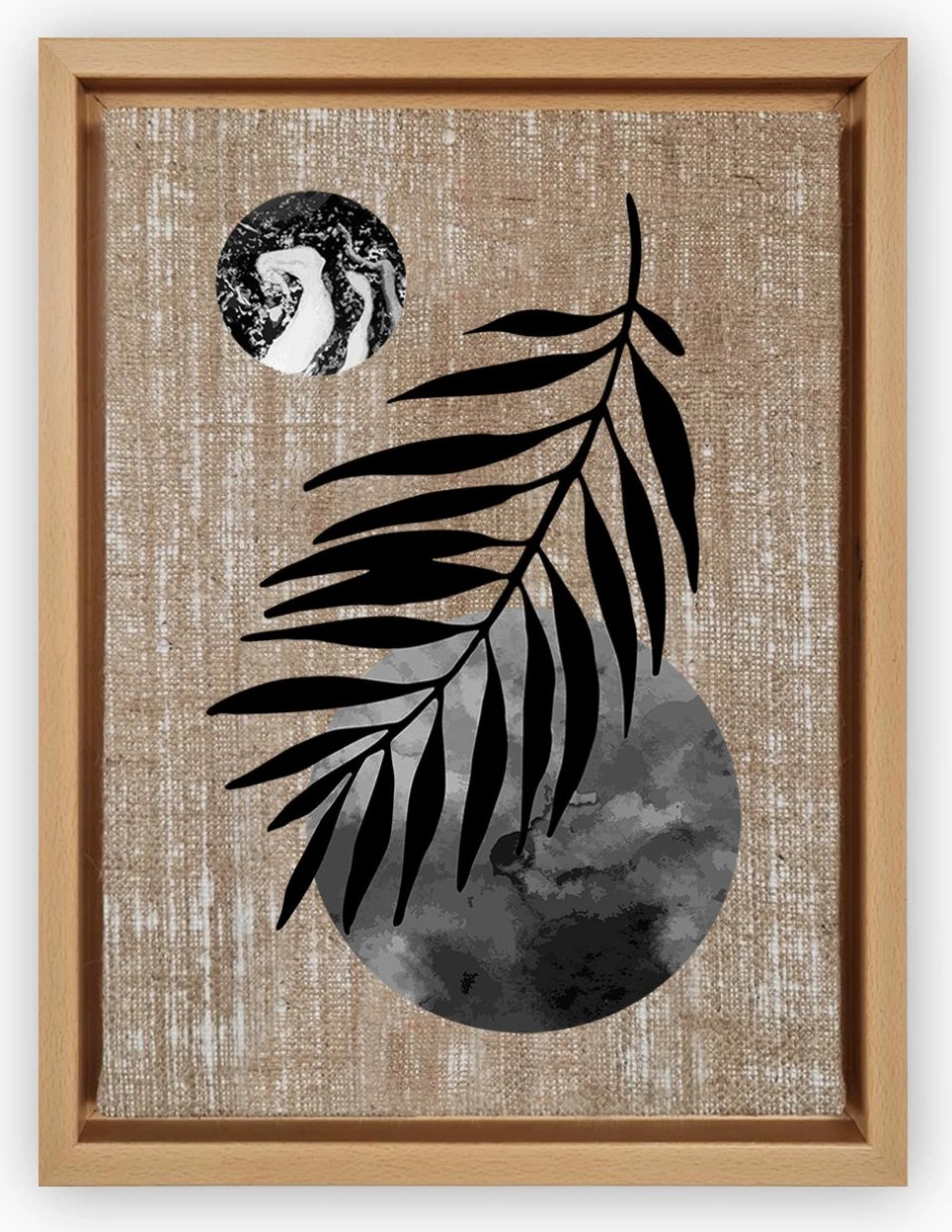 Pikturë dekorative në kanavacë, shumëngjyrëshe, Wallity LNJ81873709401 - 66x96cm