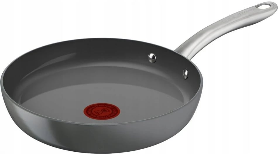 Tigan Tefal Renew+ C4240443, 24 cm, qeramik, argjend