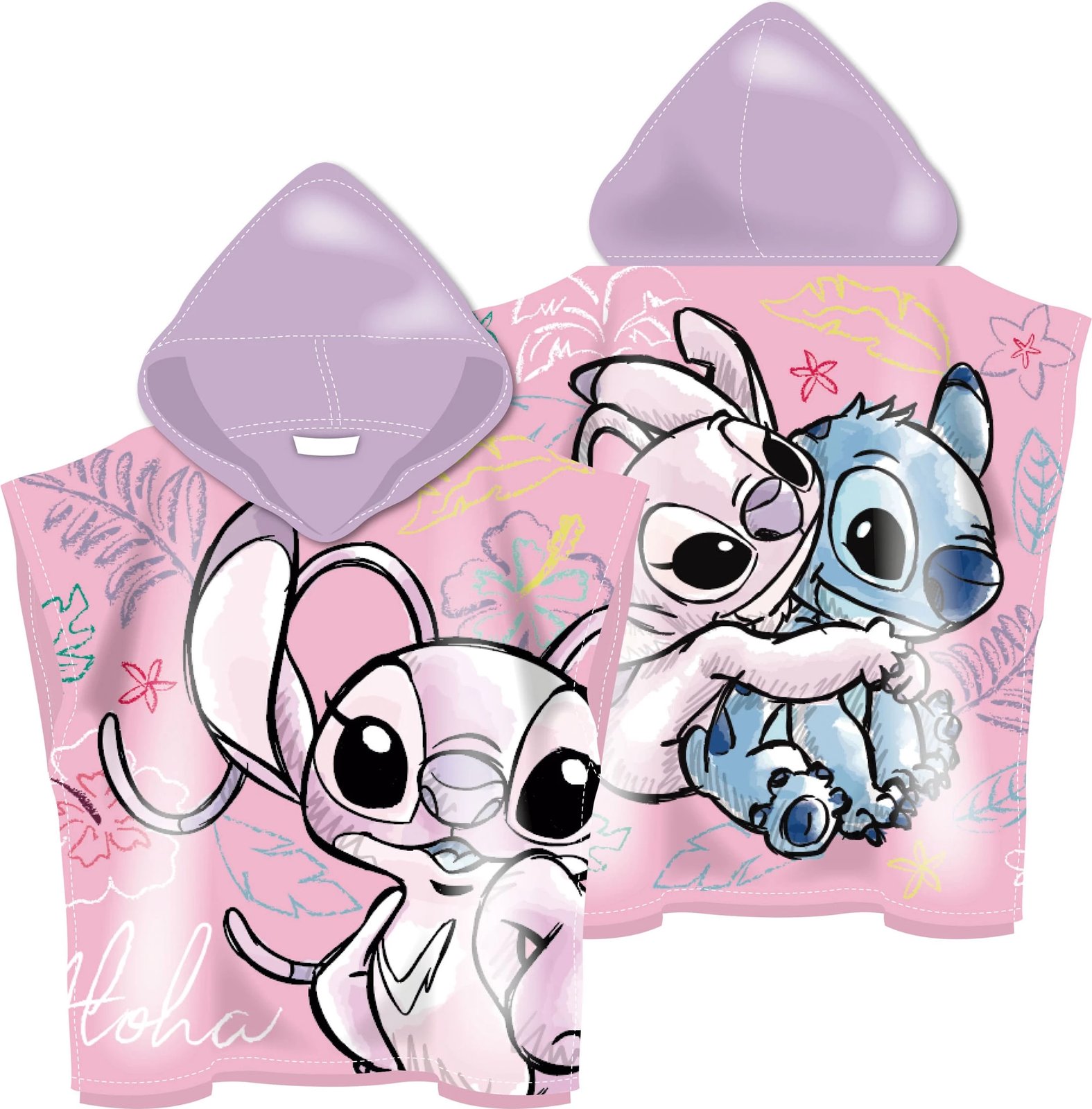 Peshqir Disney Stitchg - Microf Poncho 245G