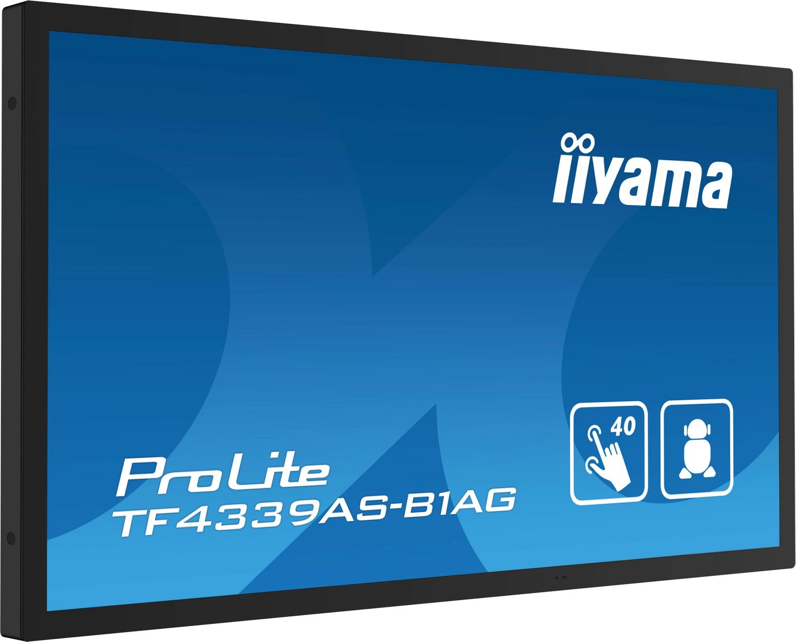 Ekran interaktiv iiyama TF4339AS-B1AG, 42.5", LED, 4K, Android