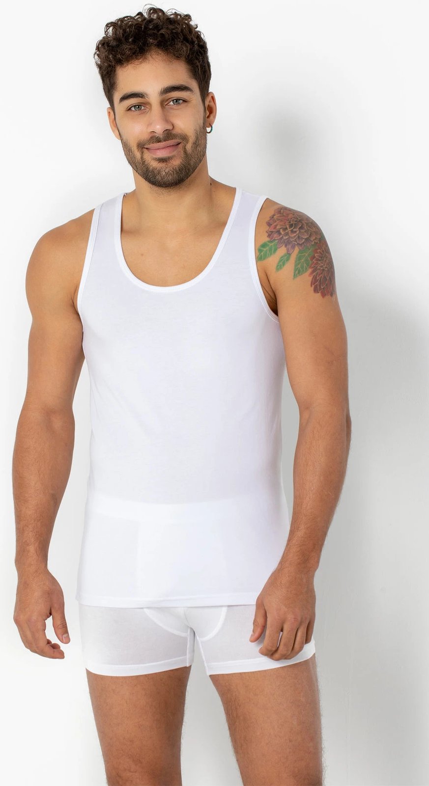 Fanellë e brendshme për meshkuj, e bardhë, Jumeon, XXL