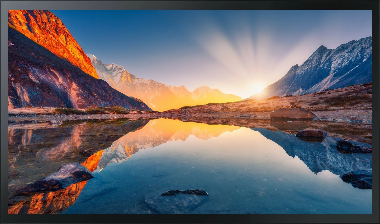 Ekran digjital Samsung QM43B-T, 43", LCD, 4K Ultra HD, Wi-Fi, 24/7, Ngjyrë e zezë