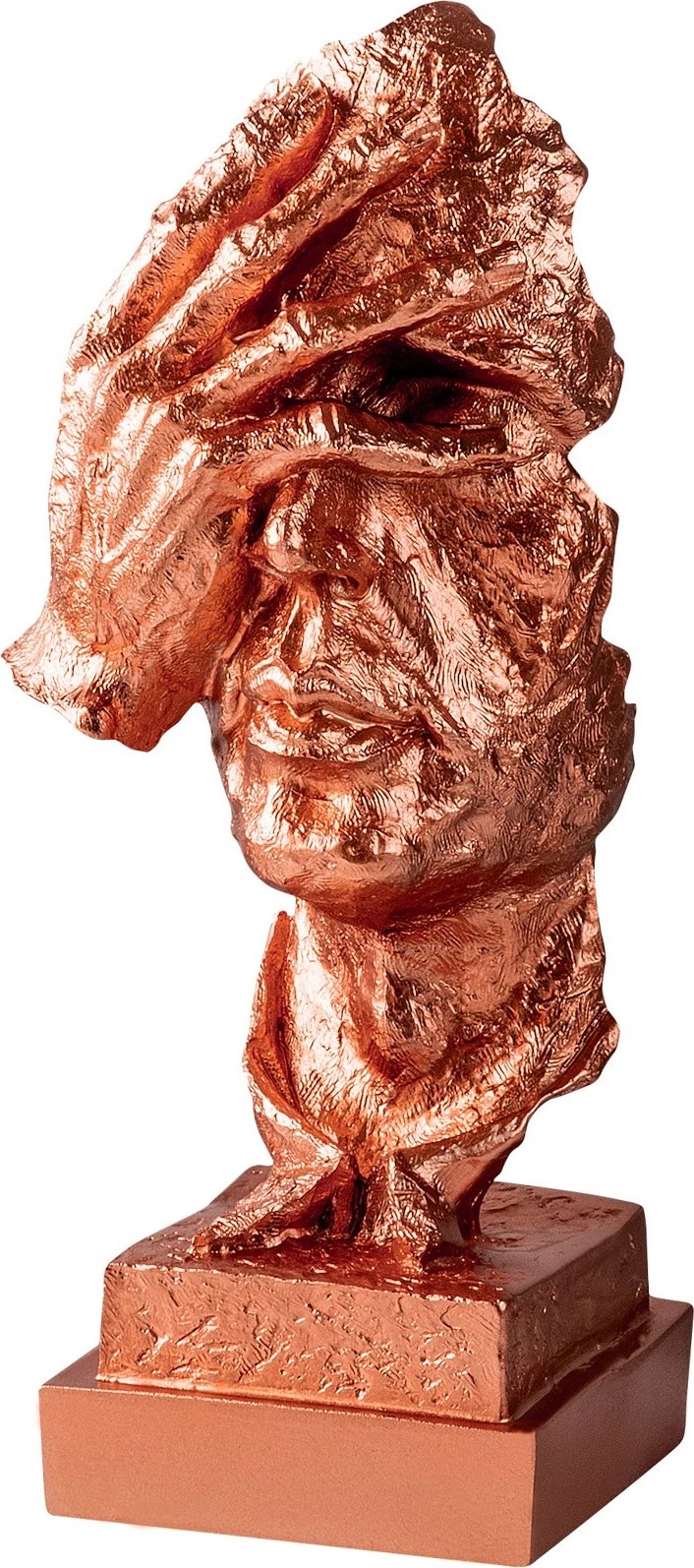 Objekt dekorativ Evila Originals, bakër, Yak-032-A