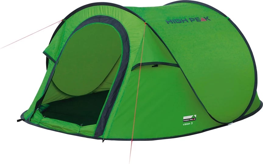 Tendë High Peak për 3 persona, e gjelbër