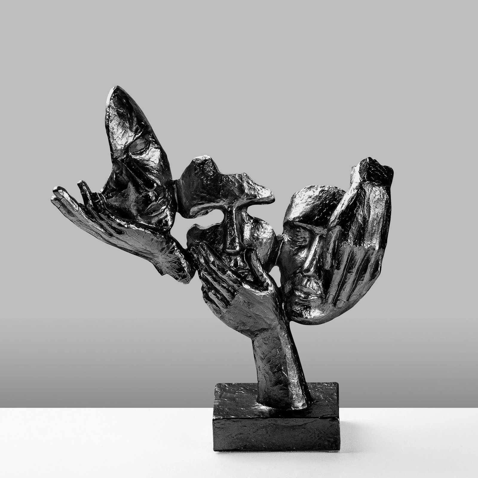 Objekt dekorativ Aberto Design, Yak-033-C, ngjyrë e zezë