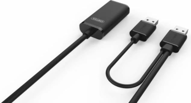 Kabllo zgjatuese aktive USB 2.0 Unitek Y-278, 10m, e zezë