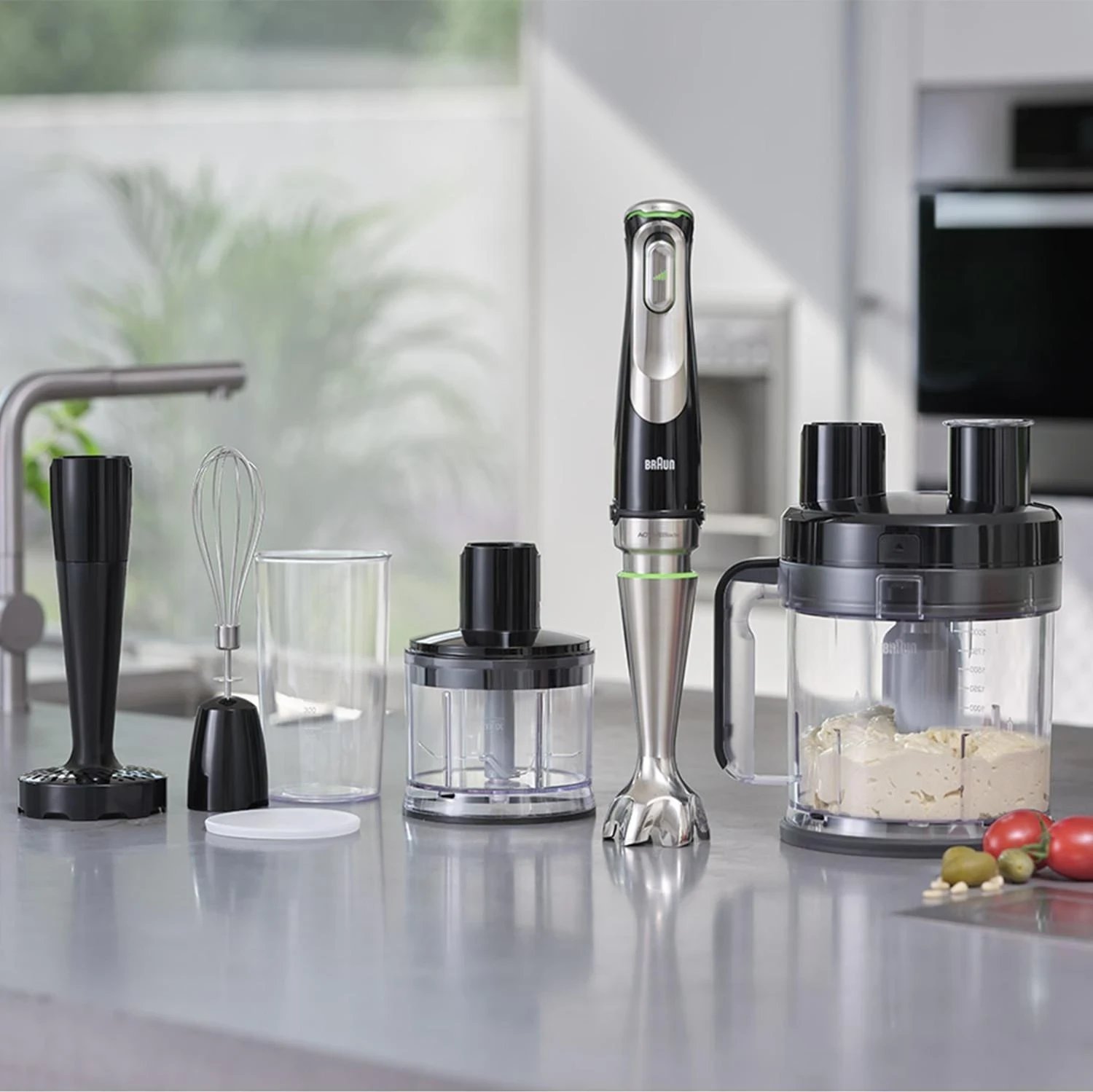 Blender manual Braun, zi-argjendtë Blender manual Braun, zi-argjendtë