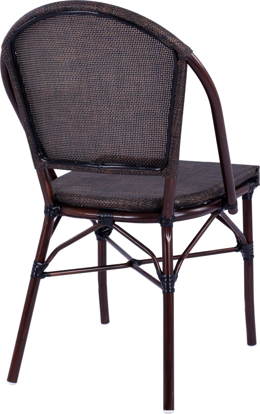 Karrige metalike pamje bambuje, ngjyrë kafe, FH5718, 54x62x89 cm