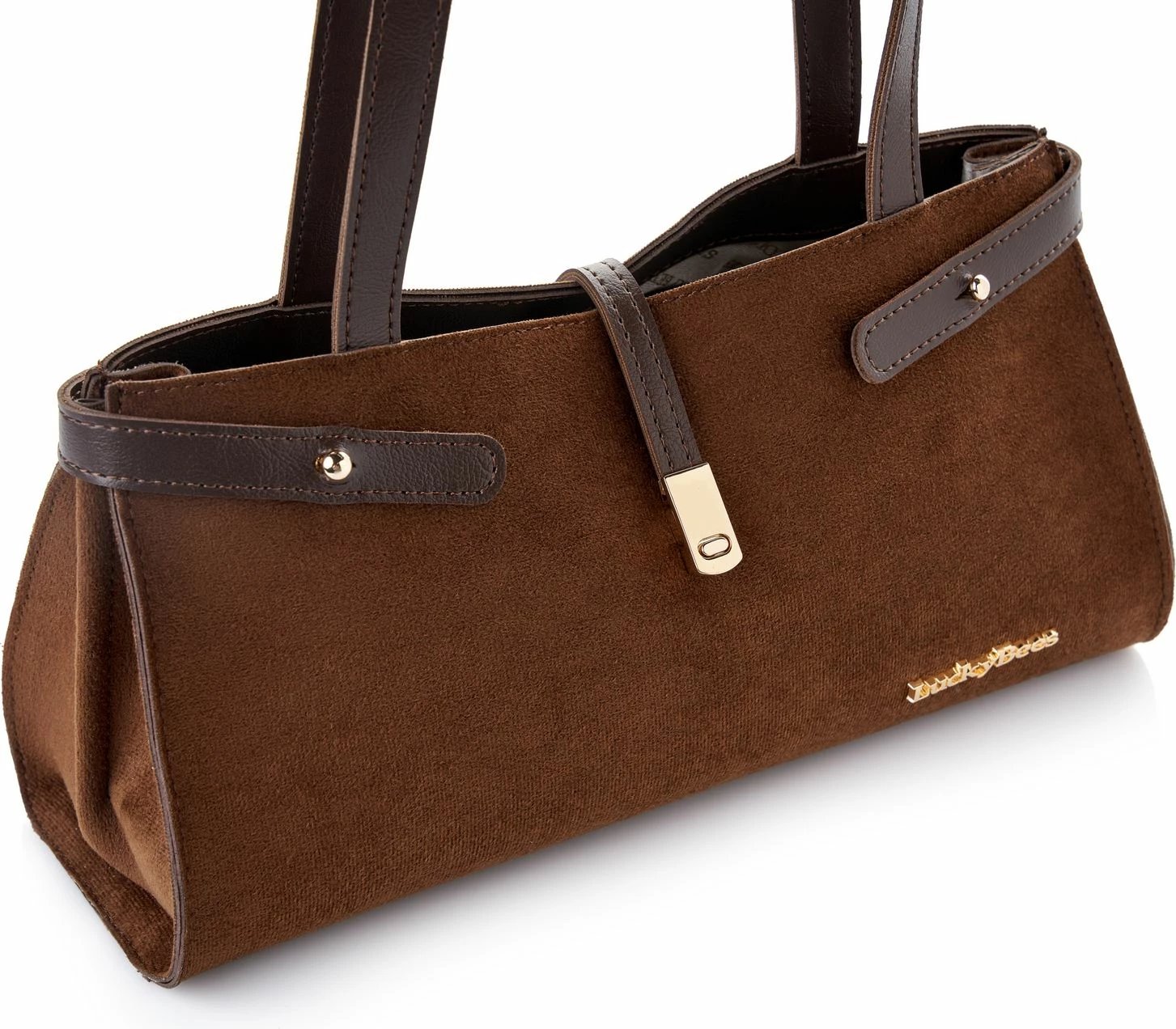 Çantë krahu Lucky Bees, ngjyrë kafe zdrukth, Maya