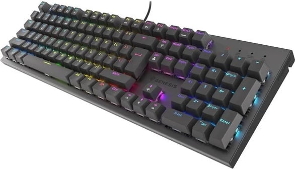 Tastierë Genesis Thor 303, RGB, e zezë