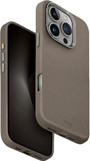 Mbështjellës UNIQ Lyden MagClick për iPhone 16 Pro, Gri