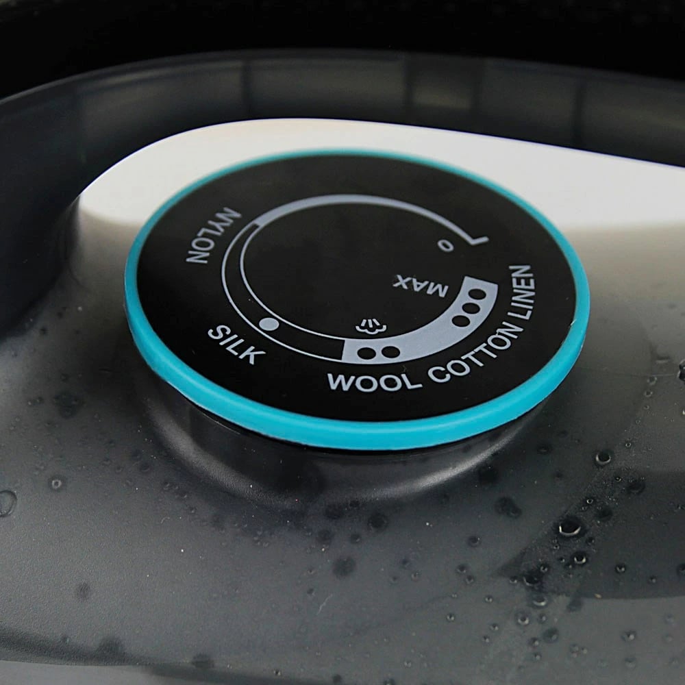 Hekur me avull Esperanza EHI010, 2600 W, pllaka qeramike, zi/gri