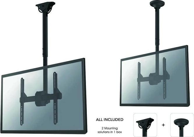 Mbajtëse tavani për monitor/TV Neomounts NM-C440, e zezë