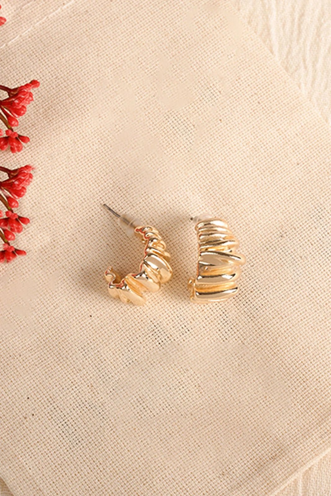 Vathë metalik, ngjyrë ari, Elika Silver, ELKGC68338