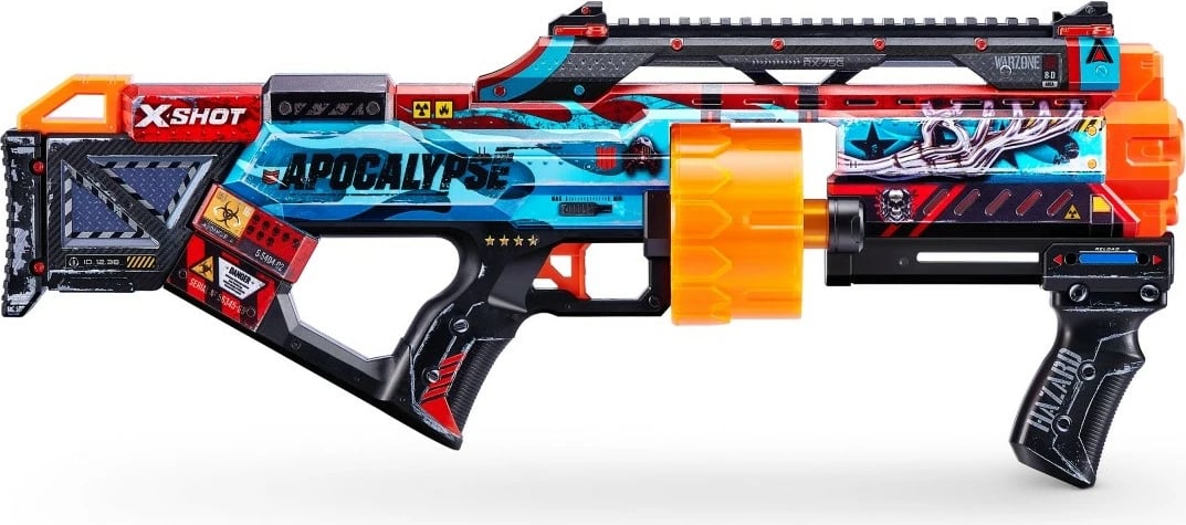 Blaster lodër ZURU X-Shot Skins Last Stand, 16 shigjeta, shumëngjyrëshe, set