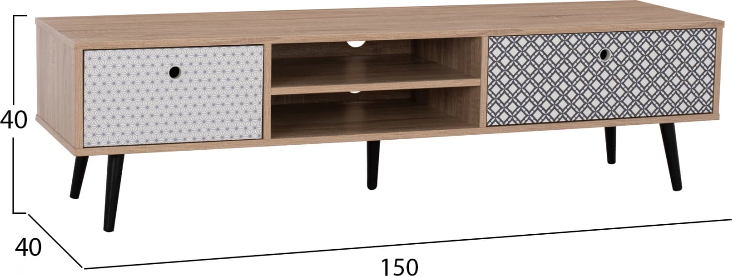 Stendë TV FH8756 HATTIE 150x40x40Y cm