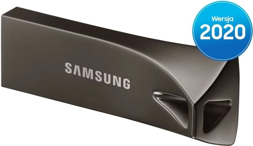 Pendrive Samsung BAR Plus 64 GB, USB 3.1, Titanium