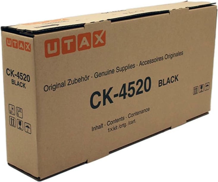 Toner, Utax CK-4520 (1T02P10UT0), origjinal, rendiment 9,750–23,700 faqe, i zi