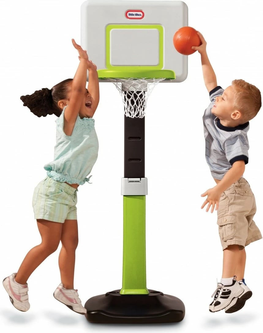 Set basketbolli për fëmijë Little Tikes TotSports, plastikë, ngjyra të përziera