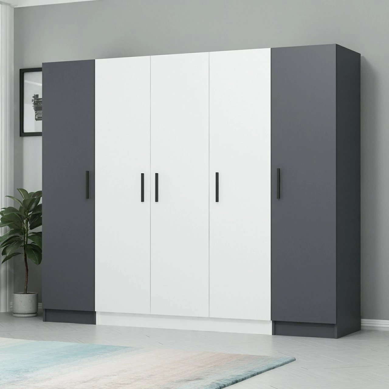 Dollap Skye Decor, i bardhë, 3079