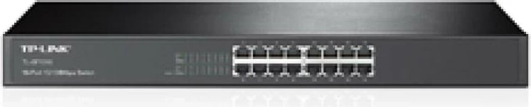 Switch TP-Link TL-SF1016 16 porta Fast Ethernet 10/100 Mbps rack-mount metal
