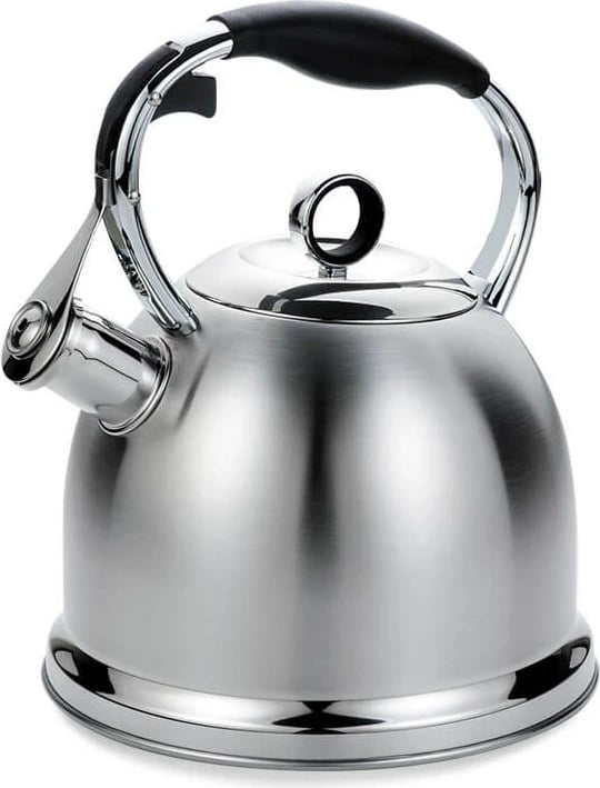 Çajnik Maestro MR-1334, 2.9 L, çelik inox, dorezë e zezë