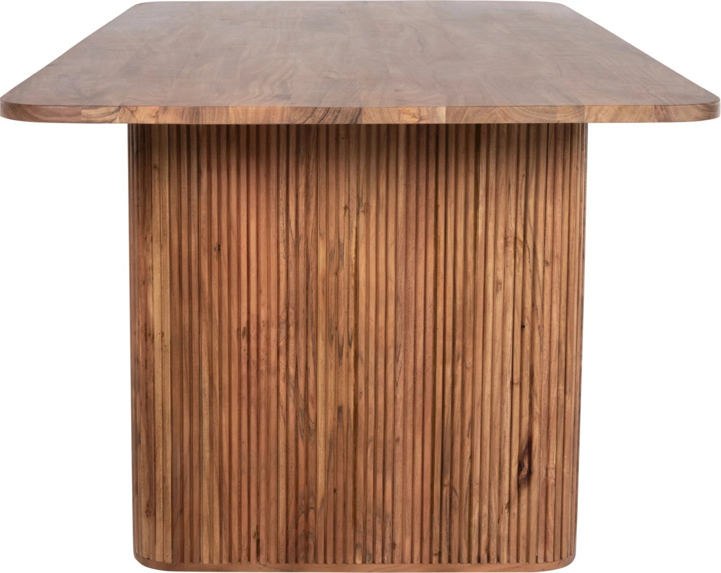 Tavolinë ngrënie GROOT FH9683 dru akacie masiv natyral 200,5x100x72H cm
