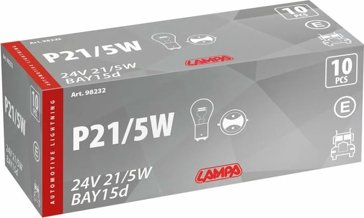 Lampa 24v 21/5w Bay15d 10/1 Kuti D Lampa 24v 21/5w Bay15d 10/1 Kuti D