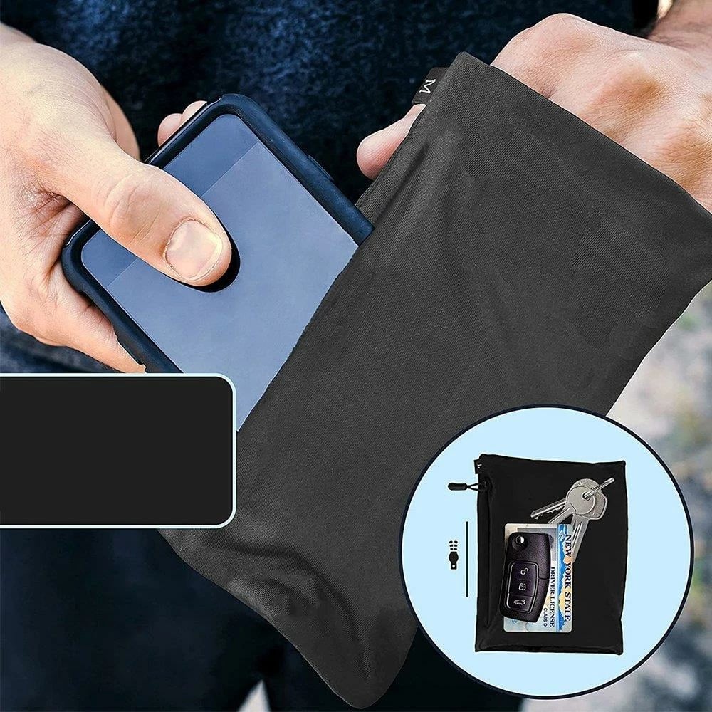 Mbështjellës për telefon Hurtel running armband, S, blu