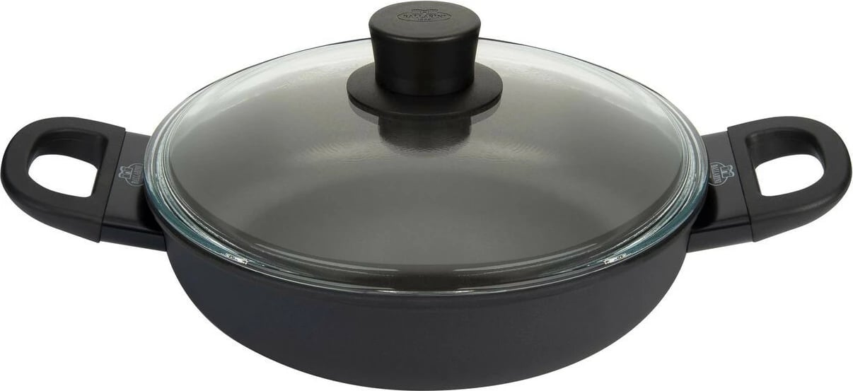 Tigan servirës Ballarini 75002-923-0, 28cm, alumini, Keravis, Thermo-Spot, i zi