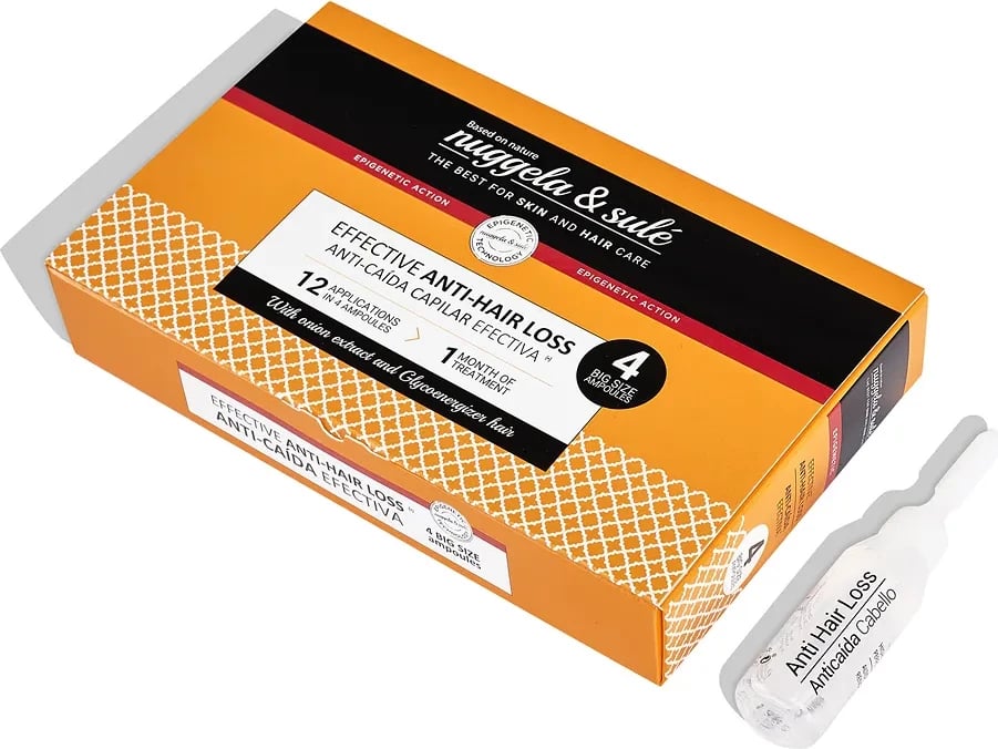 Ampula kundër rënies së flokëve Nuggela & Sulé Effective Anti-Hair Loss unisex 4x