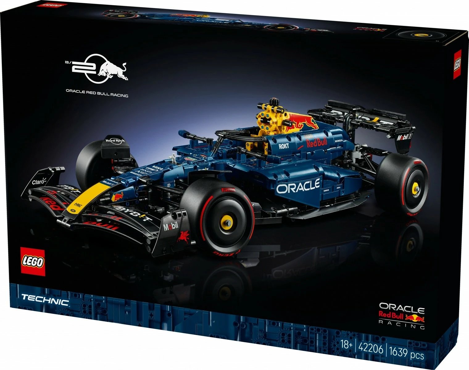 Set ndërtimi LEGO Technic Oracle Red Bull Racing RB20, 1639 pjesë, Blu