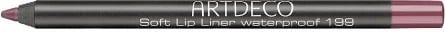 Laps për buzë ARTDECO Soft Lip Liner Waterproof 199 Black Cherry