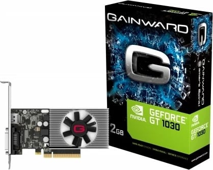 Kartelë grafike Gainward GeForce GT 1030, 2GB GDDR4, 1 fan, e zezë/gri