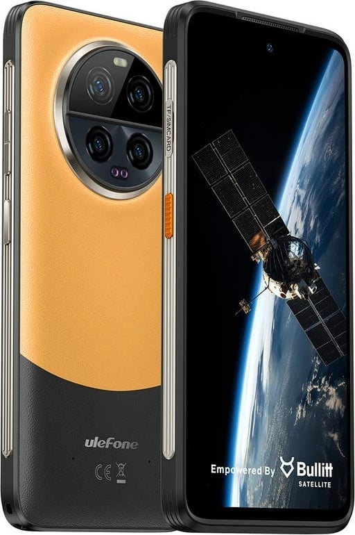 Celular Ulefone Armor 23 Ultra, 6.78", 12 GB RAM, 512 GB, 5G, Ngjyrë Zezë, Portokalli