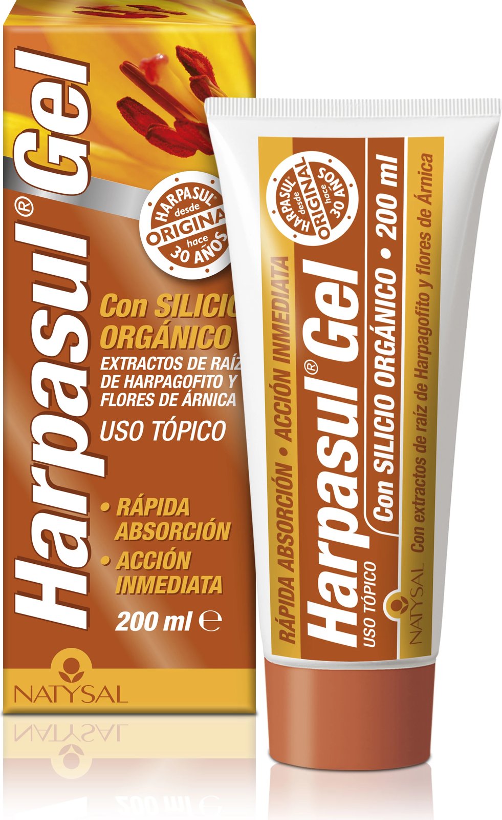 Xhel për trup Natysal Harpasul Gel C-Silicio unisex 200ml
