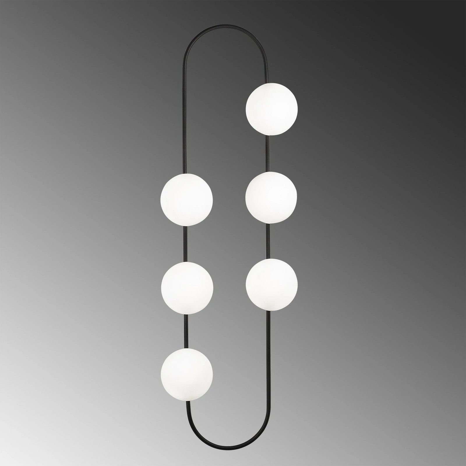 Llambë muri Opviq, Abaküs - 4921, e zezë-e bardhë, 40x33x124 cm