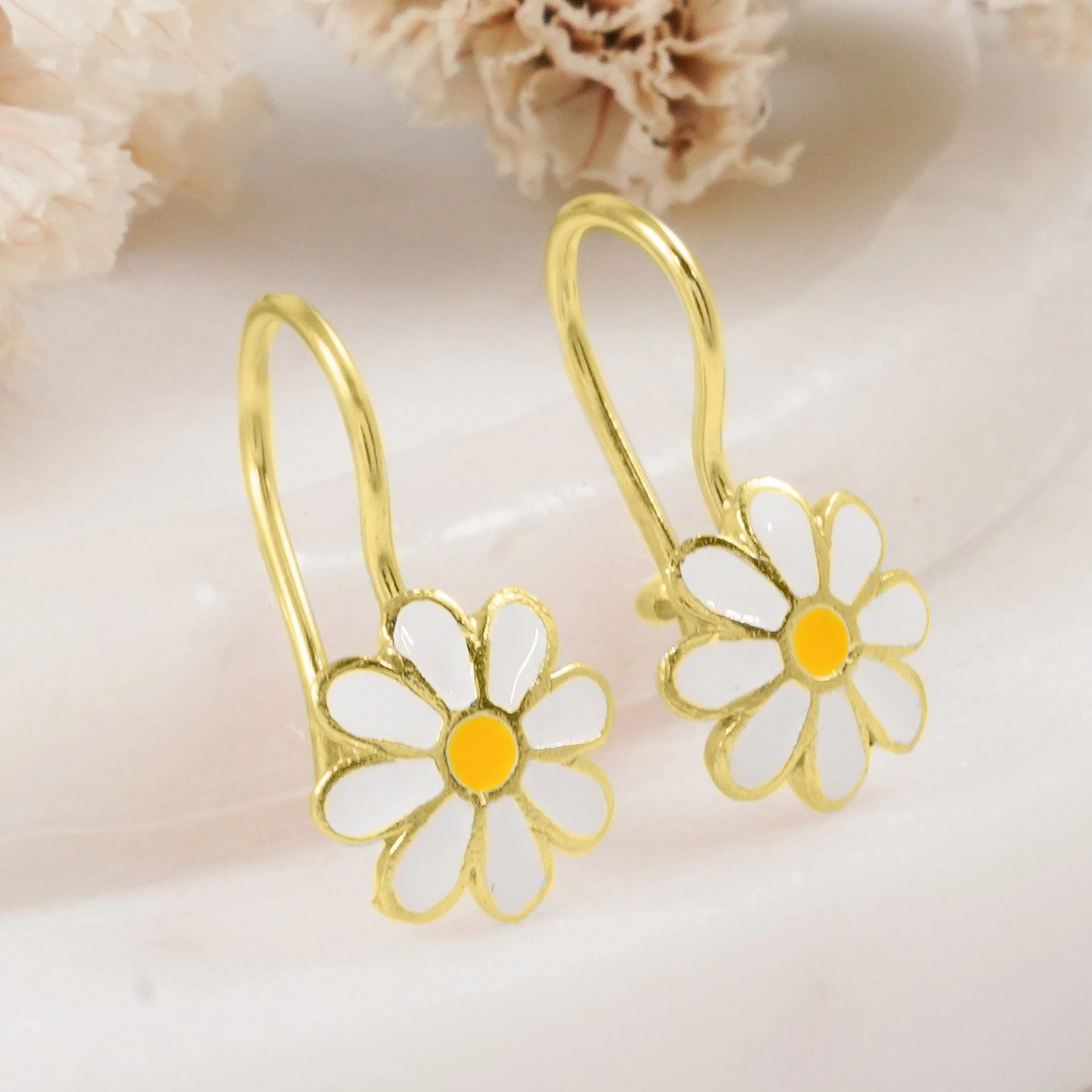 Vathë të artë prej argjendi, lule, Jumeon, 10415G