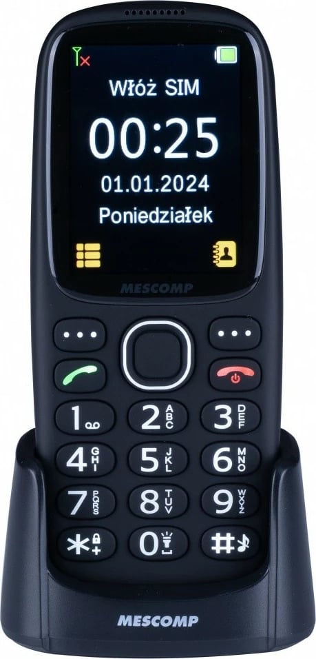 Celular Mesmed MT-166 Edgar Elegant 4G, 128 MB, i zi