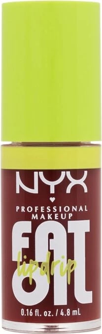 Lip Oil për femra NYX Professional Makeup Fat Oil Lip Drip 13 Losin Cone-Trol kuqe 4.8ml