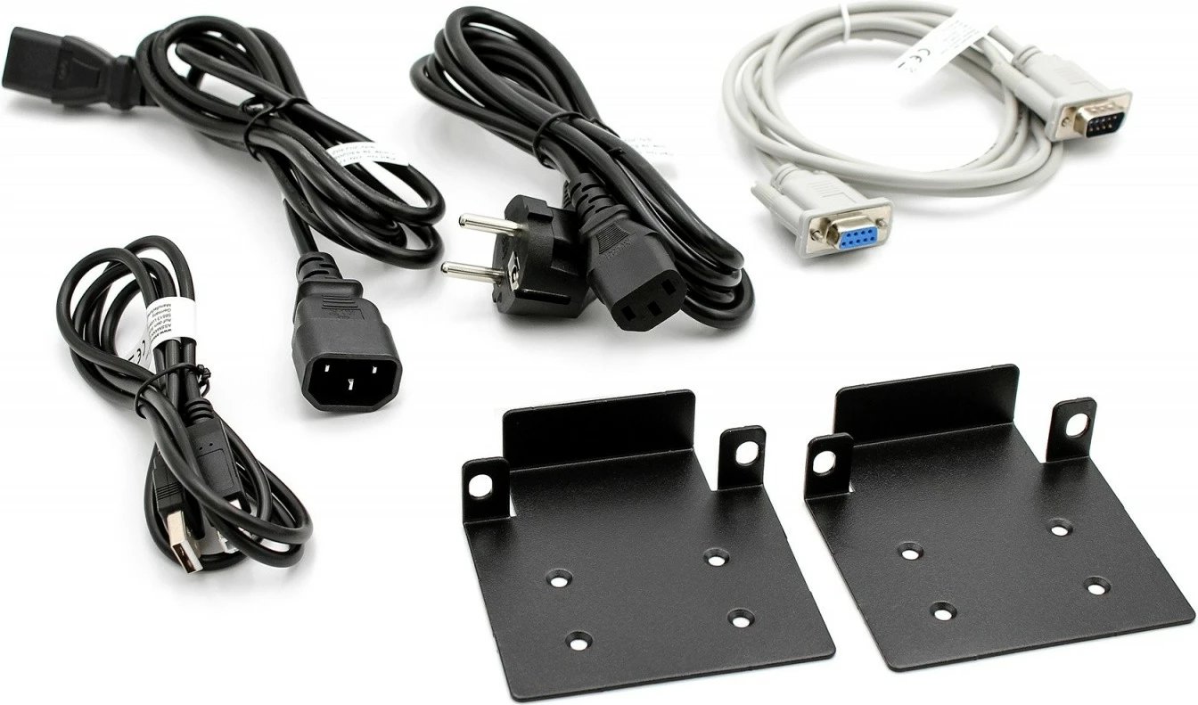 UPS online Digitus DN-170094, 1500VA/1500W, Rack 19", 3x12V/9Ah, 8xC13, LCD, i zi