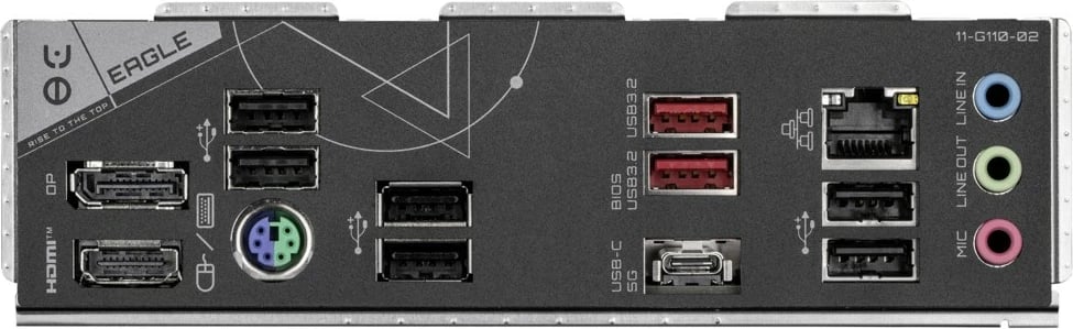 Pllakë amë Gigabyte B650 EAGLE, Socket AM5, ATX, 4 DDR5, HDMI/DP