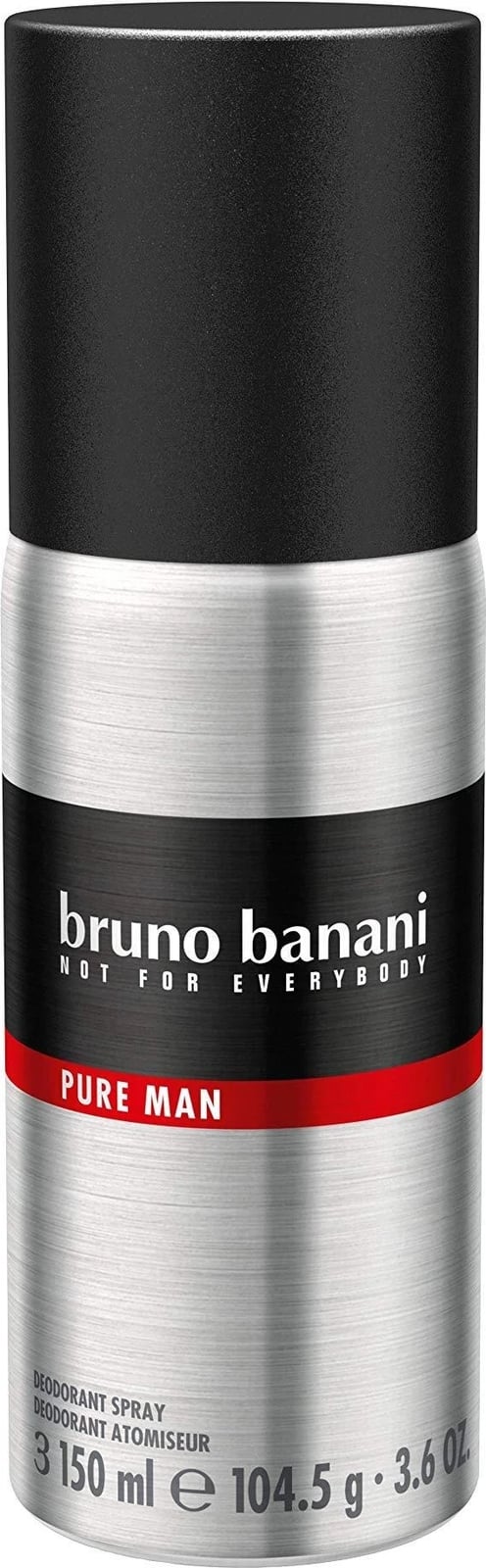 Deodorant Bruno Banani Pure Man, 150 ml