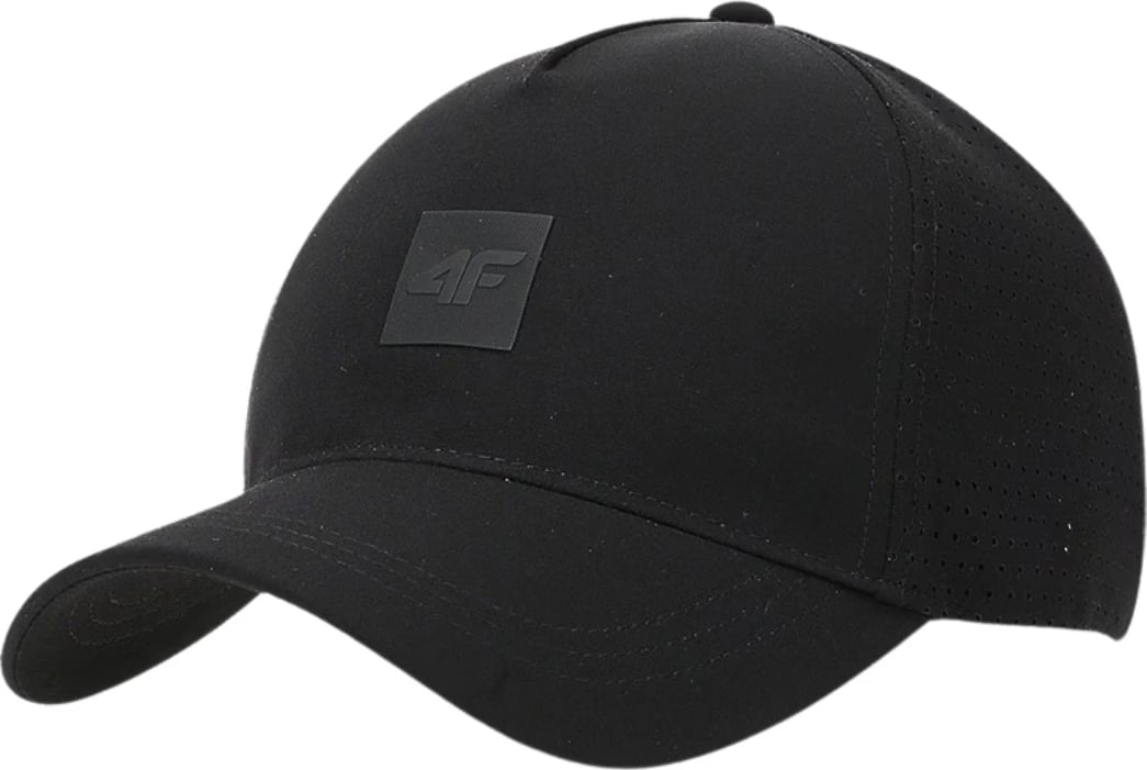 Kapelë me strehë 4F unisex, e zezë