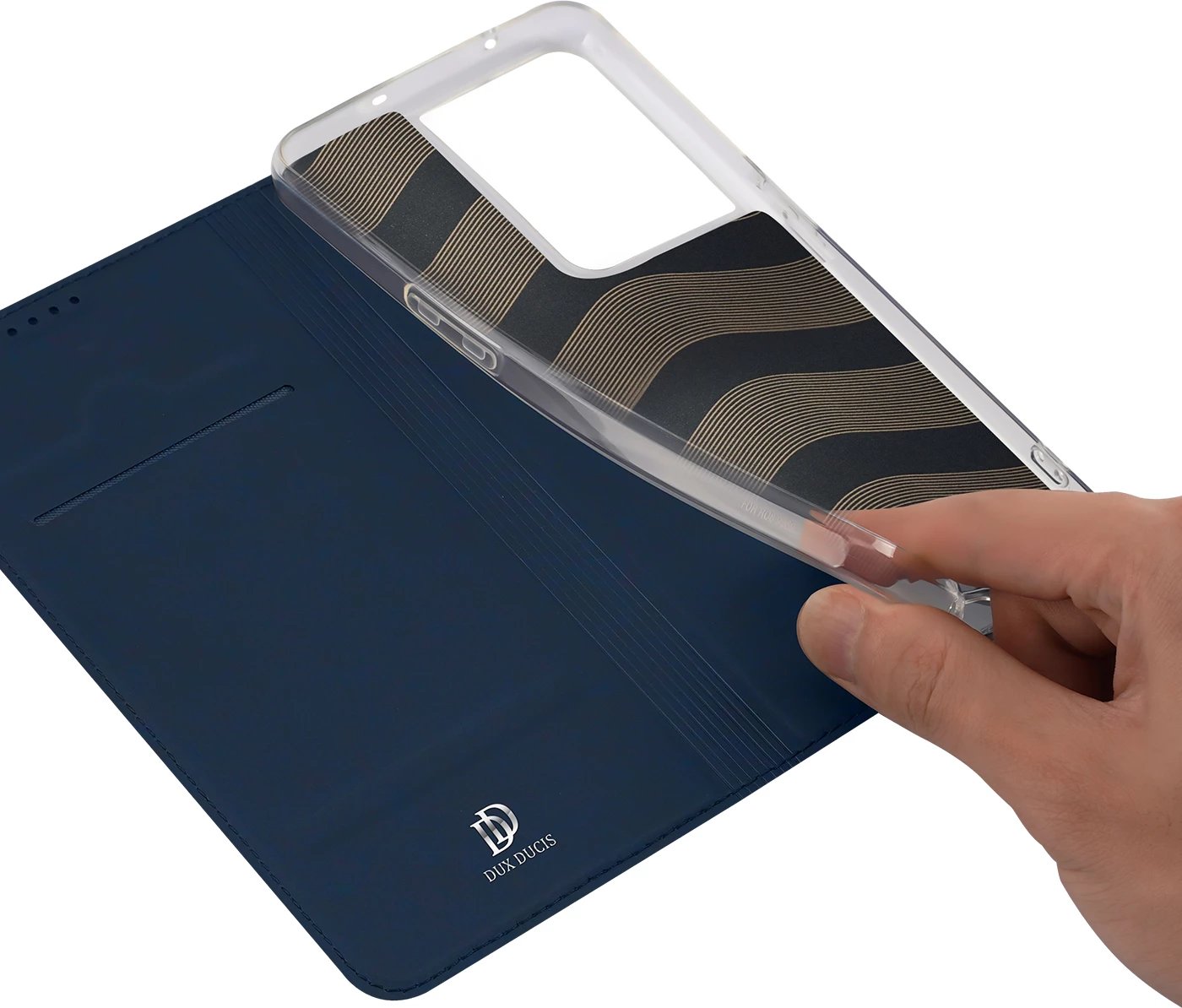 Mbështjellës Dux Ducis Skin Pro për Oppo Reno 8 Pro, me kapak, xhep për kartela, funksion standi, Kaltër Mbështjellës Dux Ducis Skin Pro për Oppo Reno 8 Pro, me kapak, xhep për kartela, funksion standi, Kaltër